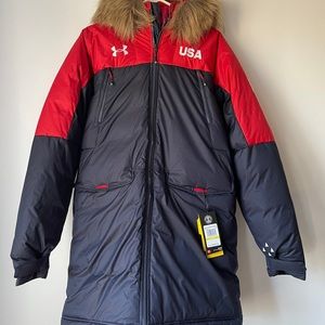 Under Armour Hooded USA Puffer Jacket